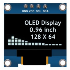 OLED 0.96" 128x64 Display I2C White