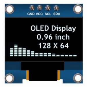 OLED 0.96" 128x64 Display I2C White