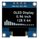OLED 0.96" 128x64 Display I2C White