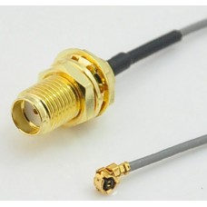 SMA Bulkhead to uFL (IPEX) Cable 100mm